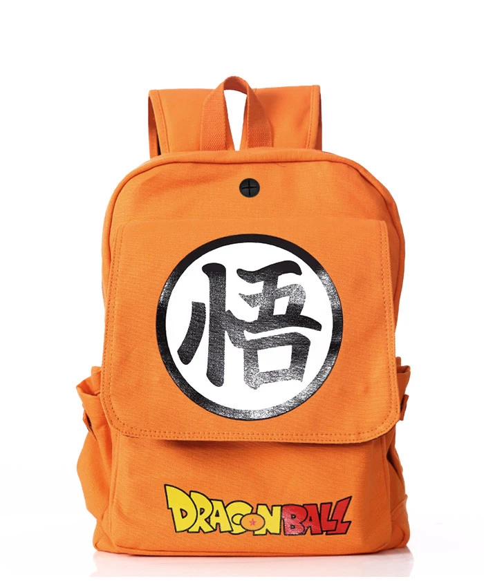 Dragon Ball Z Супер Saiyan рюкзаки школьные сумки Dragon Ball сумка для подростка Сон Гоку путешествия Сумки-холсты пакет Sac dos