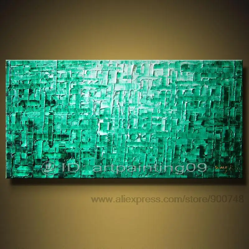 art oil painting Home Decoration Living Room Wall Pictures Knife modern abstract landscape palette large size | Дом и сад