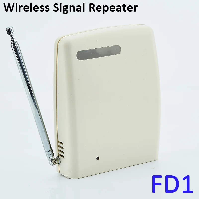 Signal Repeater Наиболее полные аксессуары безопасности для домашней семьи безопасности GSM PSTN сигнализация Новая беспроводная сирена пожарный дым газовый датчик - Цвет: Signal Repeater