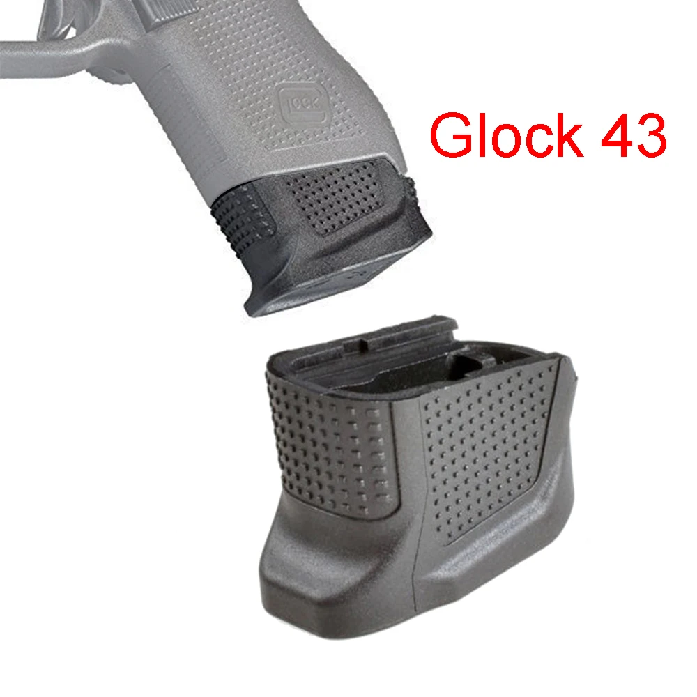 Тактический Glock43 Расширенный журнал удлинитель базовый Коврик G43 добавить + 2