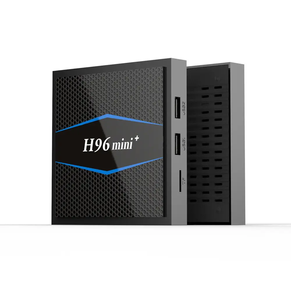 Главная ТВ-коробка H96 Mini + S905W 2 ГБ 16 Android 7 1 Smart tv box es с пультом дистанционного