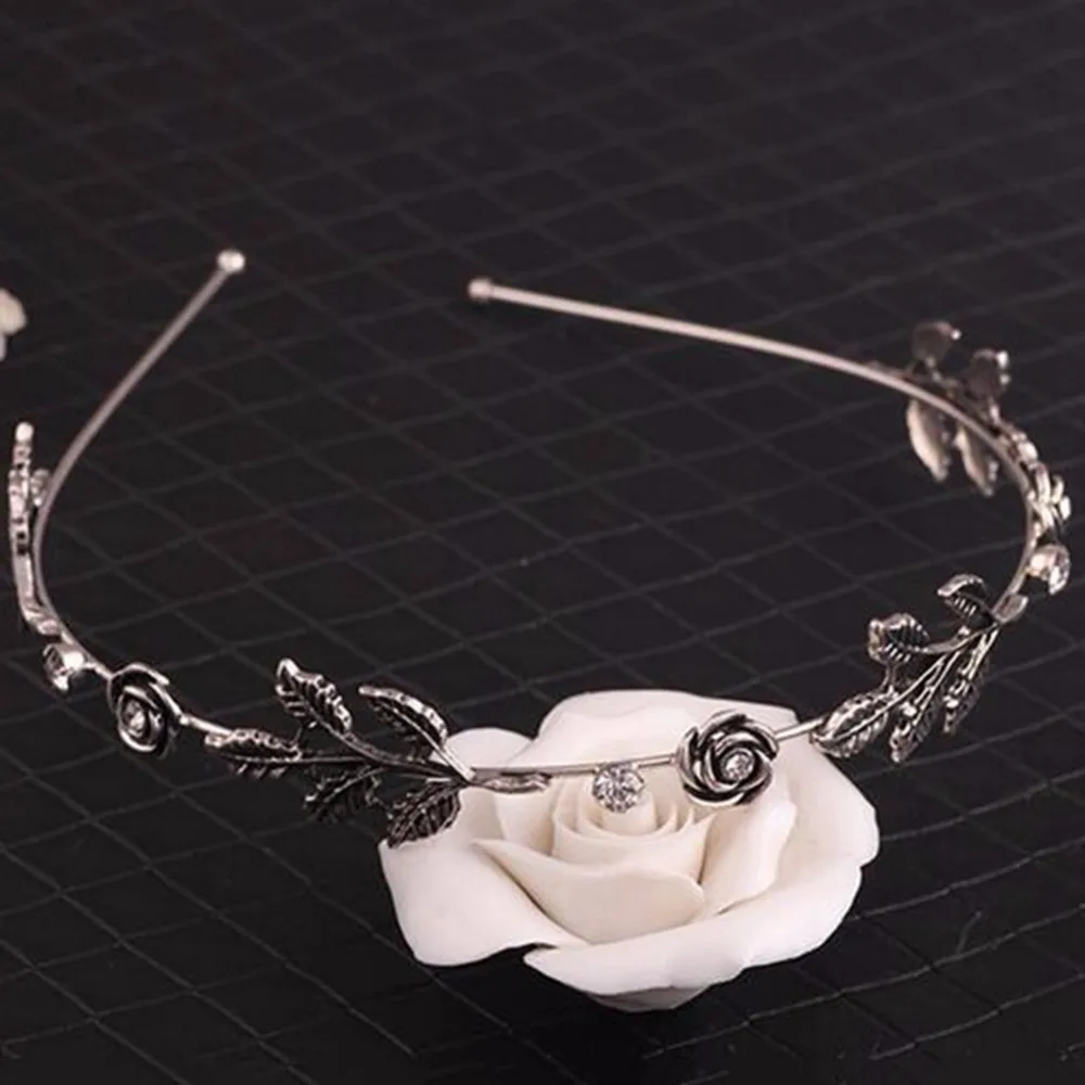 imixlot Fashion Women Lady Leaves Flowers Crystal Head Chain Elegant Jewelry Headbands | Украшения и аксессуары