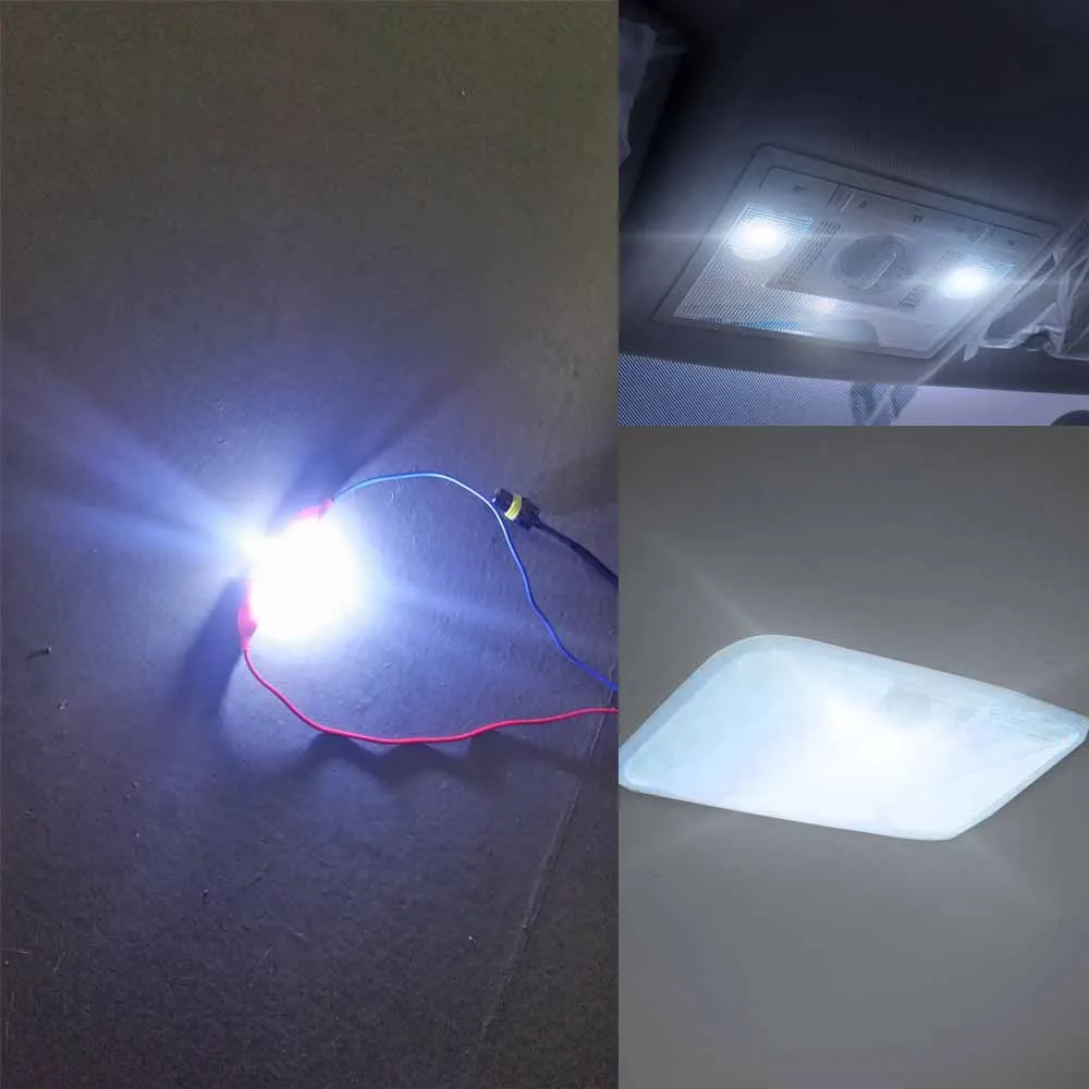 10Pcs T10 LED 3D W5W 194 Bulb 12V Car Styling Bulbs Dome Marker License Plate Light Door Reading Lamp Accessories 6000K | Автомобили и
