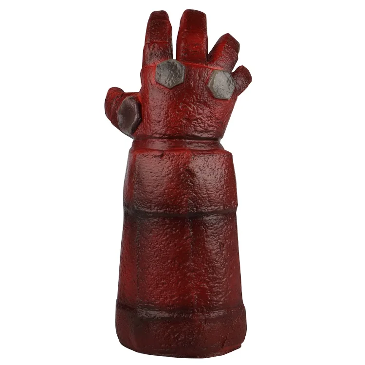 glove Фильм Hellboy: Rise of the Blood queen маска бык рога маска правая рука косплей перчатки Броня латексная рука перчатка вечерние Хэллоуин - Цвет: glove