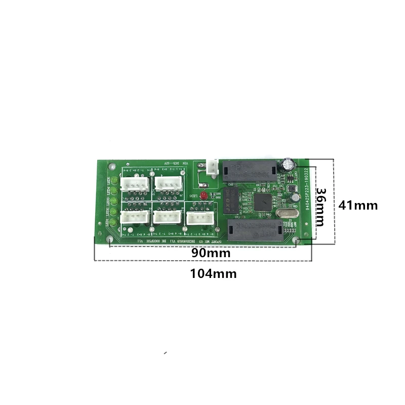 OEM завод прямой Мини Быстрый 10/100 Мбит/с 5-портовый Ethernet сетевой концентратор lan