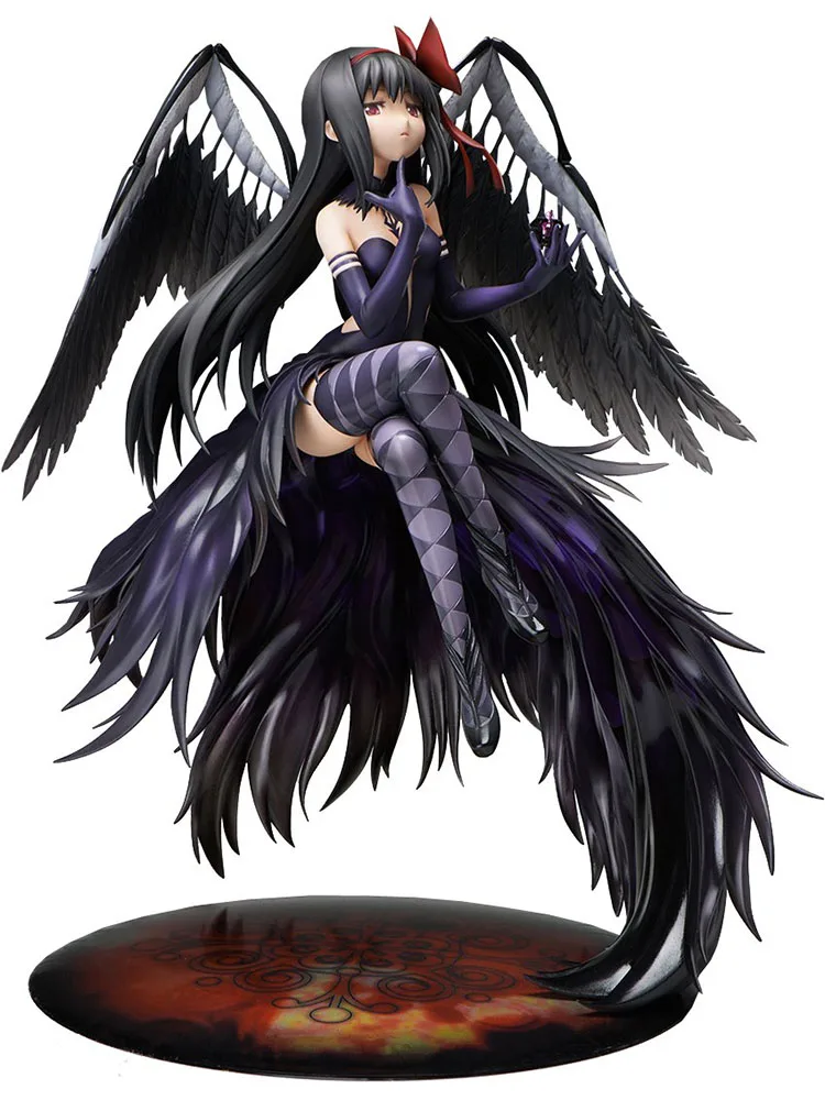 Новинка аниме Puella Magi Madoka Magica Homura Akemi ПВХ фигурка 24 см японская модель игрушки