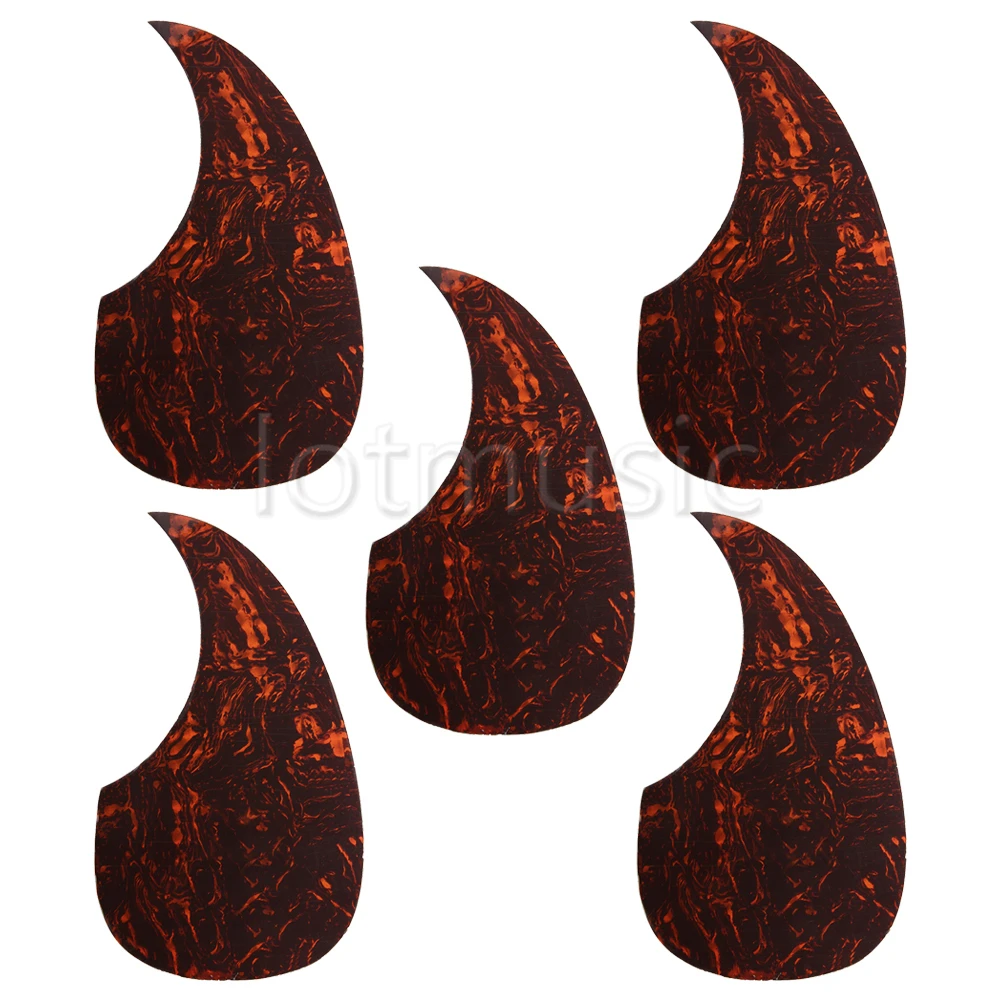 5 шт. премиум акустическая гитара накладкой самоклеящиеся янтарный скреста