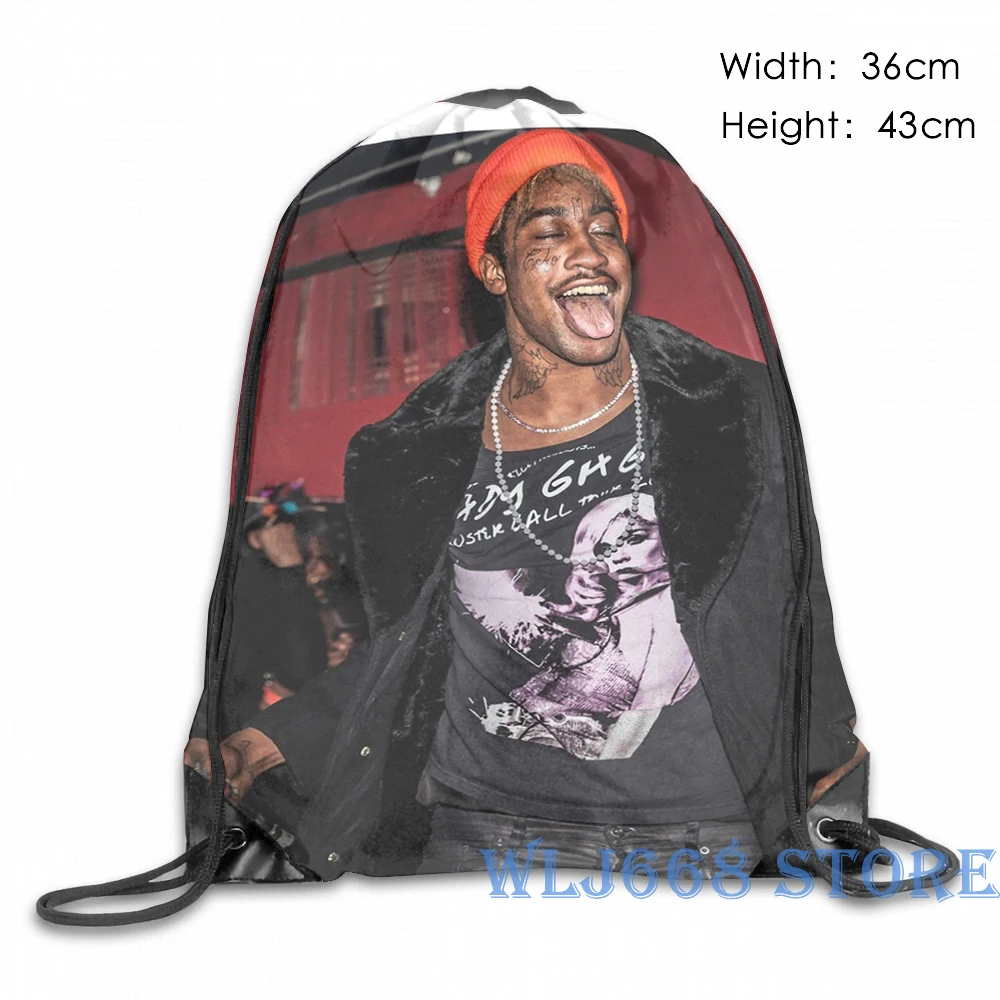 Забавные сумки через плечо с графическим принтом для женщин Lil Tracy (2) рюкзак на