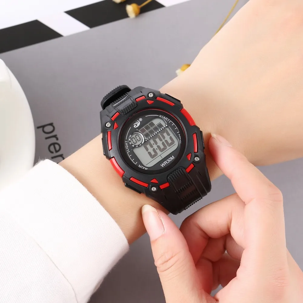 2019 многофункциональные водонепроницаемые мужские и женские спортивные часы с