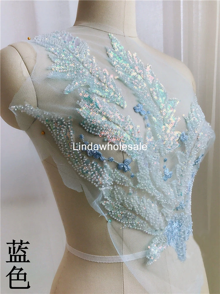 Тяжелая промышленная Вышивка Блестками кружевная нашивка декоративные нашивки