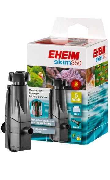 5 Вт 300L/ч EHEIM обезжиренное 350 компактный поверхности скиммер морских рифов