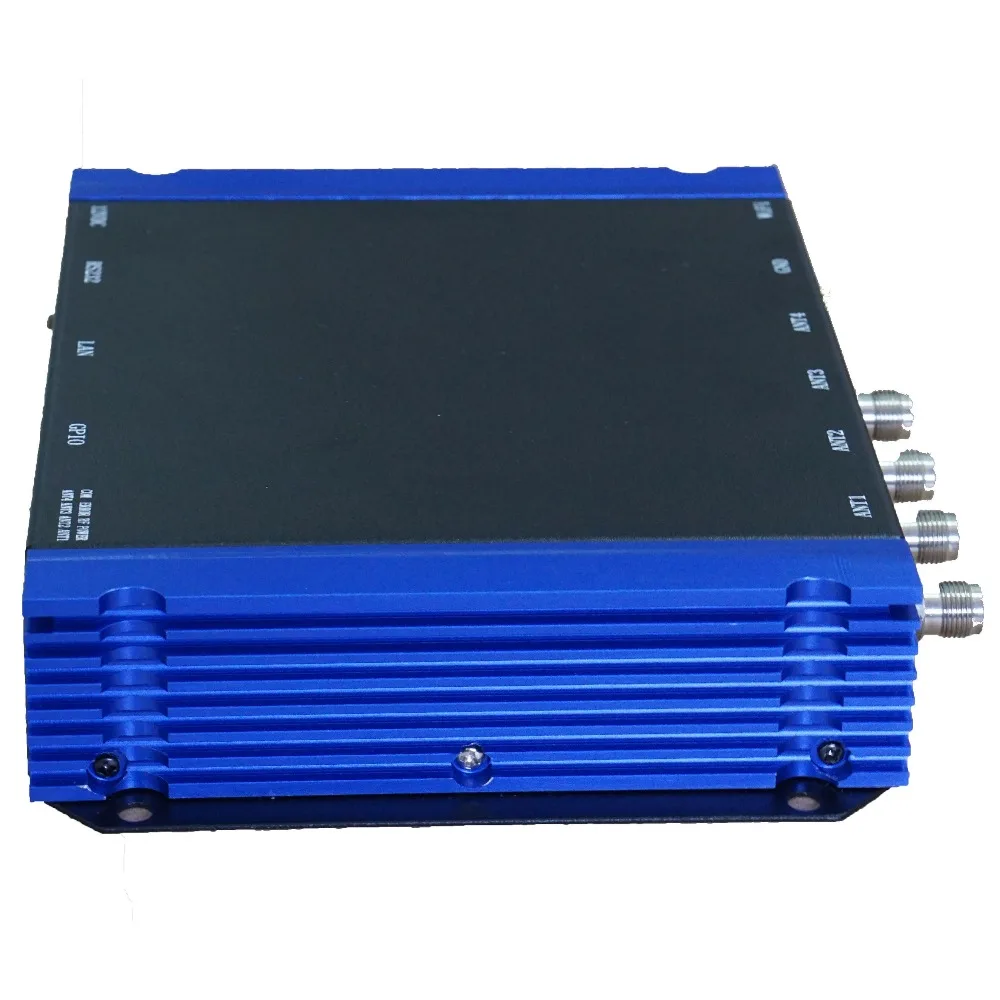 RS232/WG26/RS485/RJ45 интерфейсы дальнего радиуса действия 4 порта Rfid UHF считыватель |