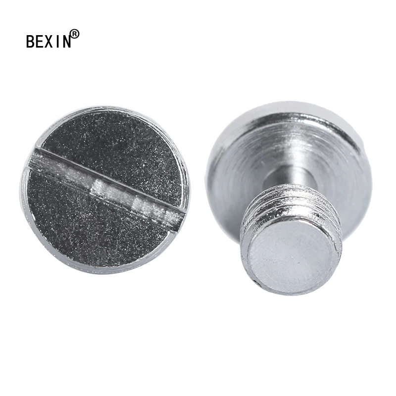 2pcs LS016 3/8" UNC iron camera screw with Slotted Drives for tripod monopod ball head quick release plate Arca Swiss | Электроника