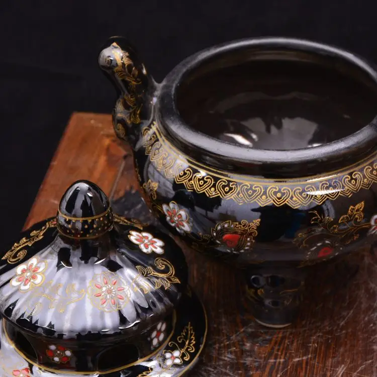 Медная курильница медная для благовоний диск из сандалового дерева вставленные