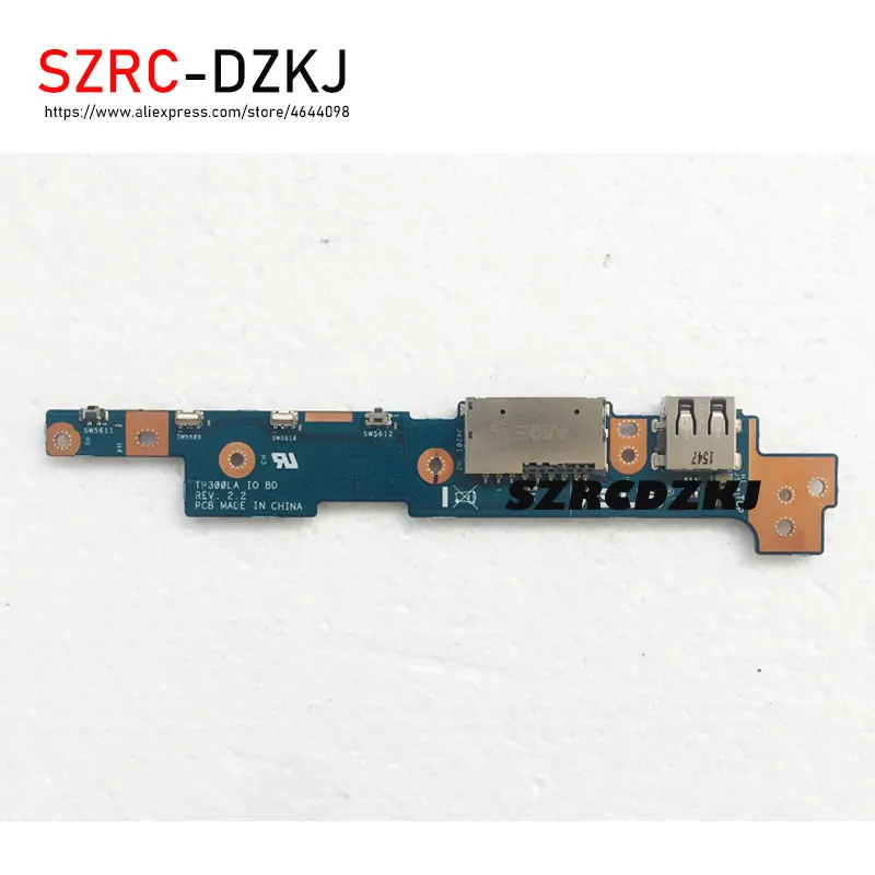 SZRCDZKJ оригинал для Asus TP300LA TP300L TP300LD Q302U Q302UA Q302 Q302L Q302LA PN TP300LA_IO_BOARD аудио usb плата ввода