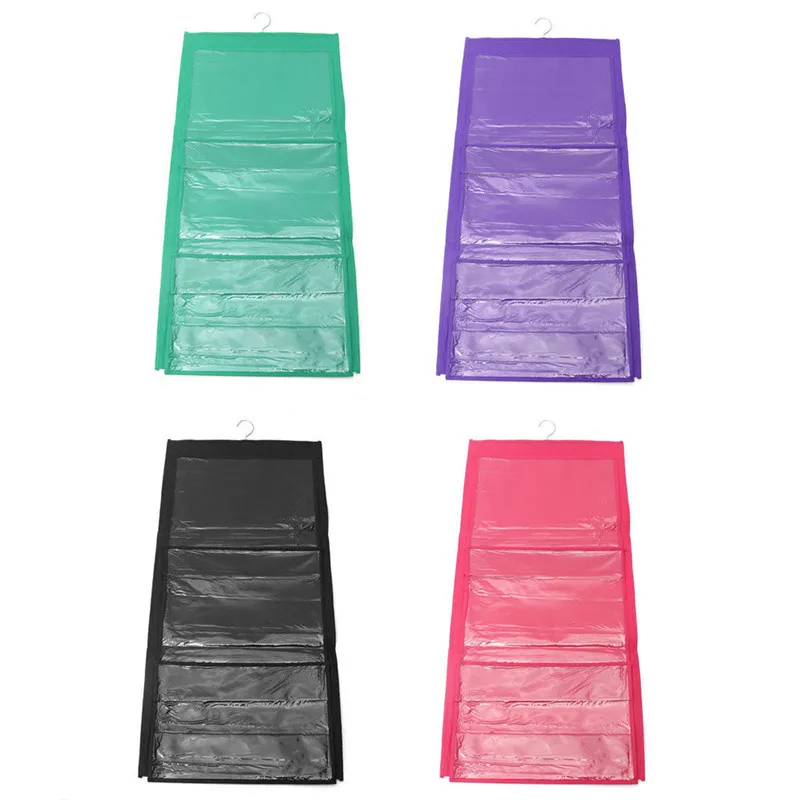 6 карманов подвесная сумка для хранения сумка-тоут кошелек органайзер вешалки