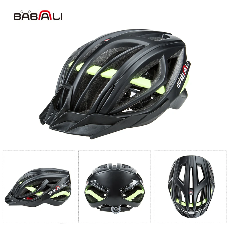 BABAALI велосипедный шлем для мужчин и женщин EPS индикатор освещения безопасный с
