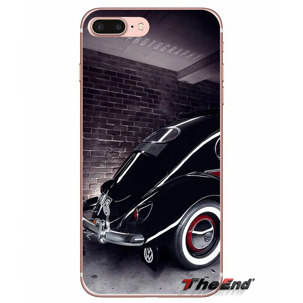 Для iPhone X 4 4S 5 5S 5C SE 6 6S 7 8 Plus Samsung Galaxy J1 J3 J5 J7 A3 A5 2016 2017 Винтажный чехол из ТПУ для Volkswagen