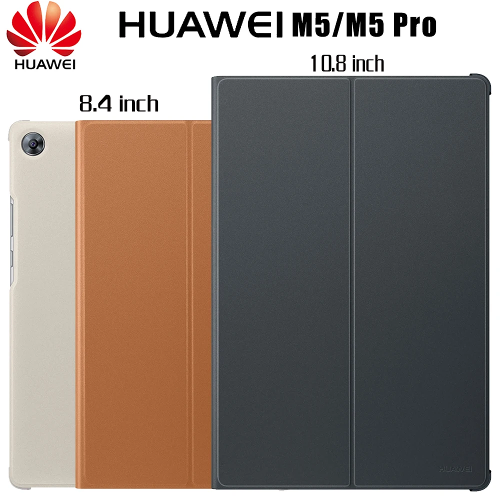 Чехол для HUAWEI M5 Pro, официальный смарт-чехол для HUAWEI Mediapad M5, откидной кожаный чехол-книжка M5, чехол для планшета 8,4 10,8