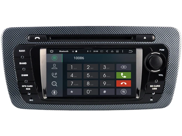 Android 9,0 Восьмиядерный автомобильный dvd-плеер для SEAT IBIZA 2009-2013 4G ram 64G rom gps навигация Радио стерео carplay DSP