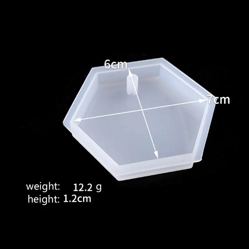 Квадратная круглая подвеска в форме сердца DIY полимерный корпус инструменты для