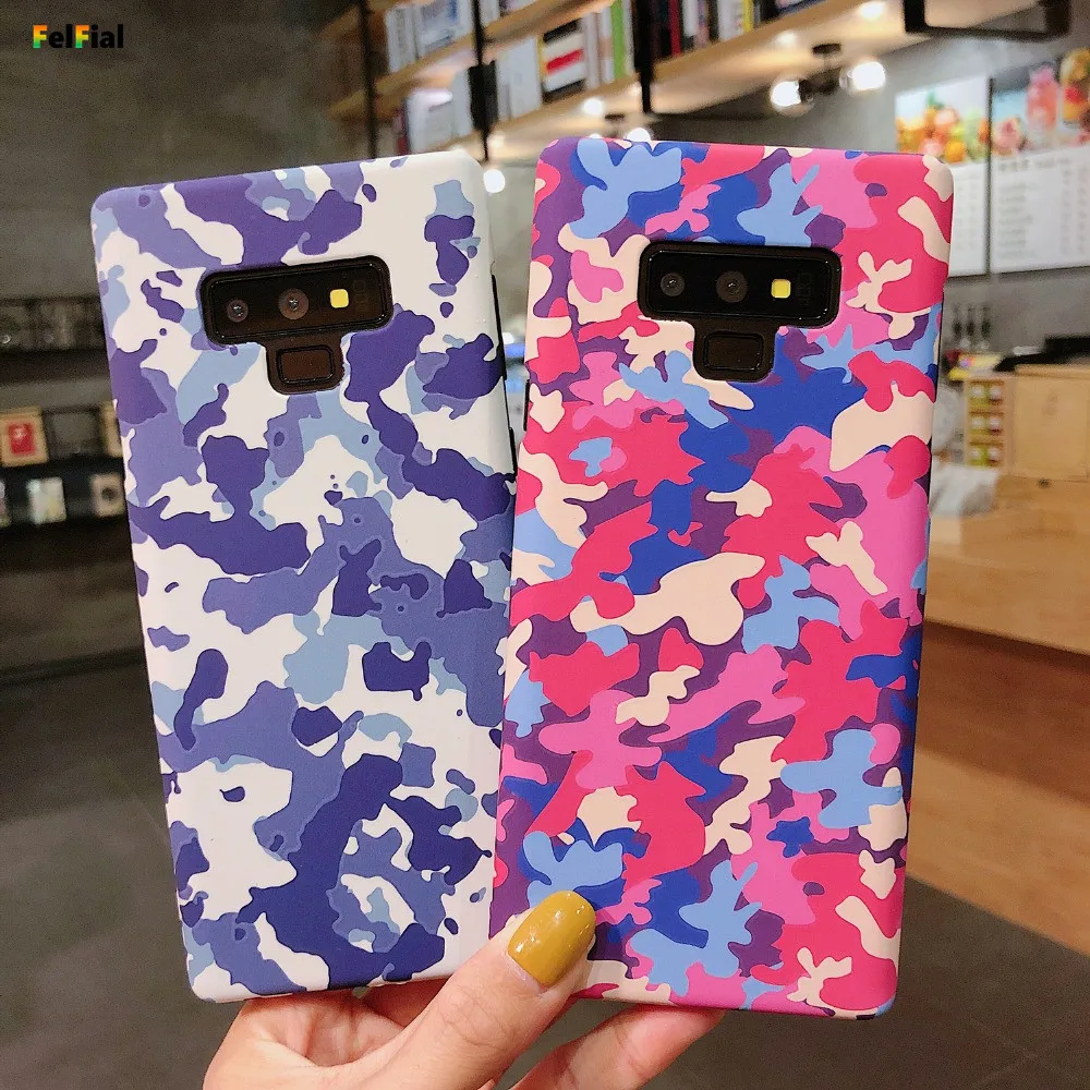 UVR светящийся чехол для телефона Samsung Galaxy S8 плюс S9 Plus Note 8 9 Камуфляж светится в