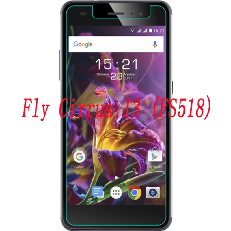 Новинка ультратонкое закаленное стекло для Fly Cirrus 13 FS518 защита экрана