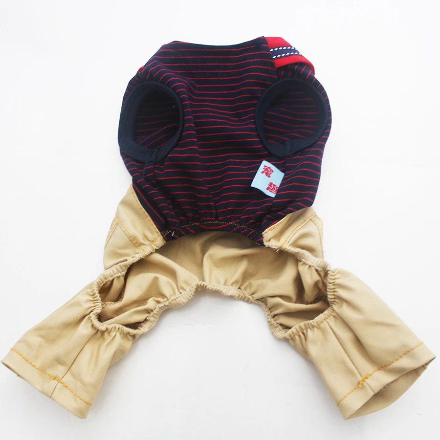 Рубашка брюки для мальчиков и девочек размеры 5|pet jumpsuit|puppy pantsdog clothes pants |