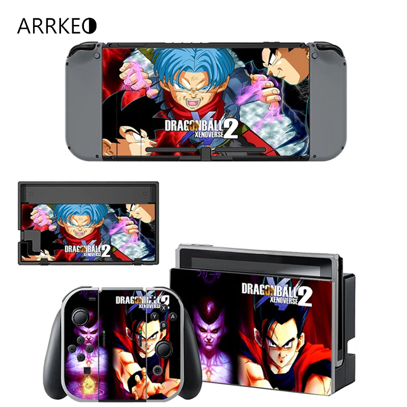 ARRKEO Dragon Ball Xenoverse 2 защитный чехол виниловая наклейка на кожу для Nintendo Switch NS консоль