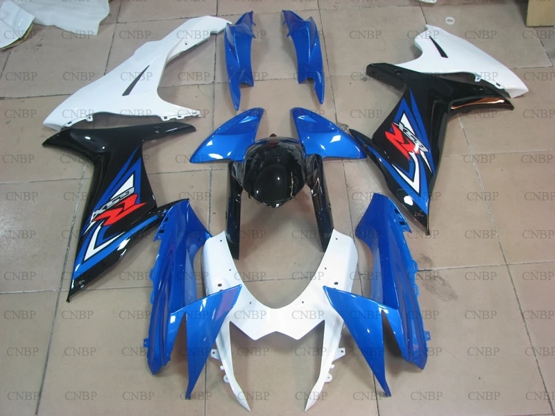 GSX R 600 2011 - 2015 K11 кузов GSXR600 13 14 Комплекты обтекателей GSXR сине-белый обтекатель | Дом