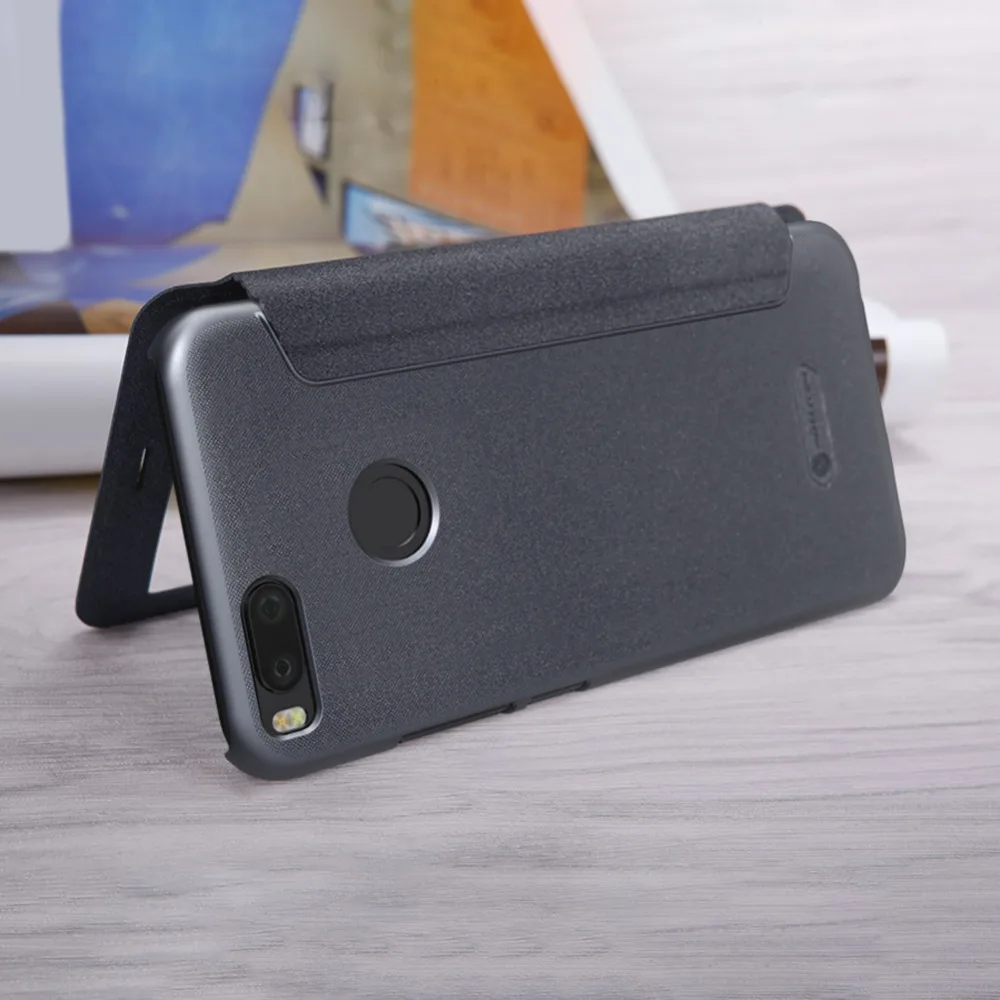 Nillkin кожаный чехол для телефона для Xiaomi mi 5X Чехол-книжка для mi 5X полный защитный чехол s для Xiao mi 5X деловой чехол