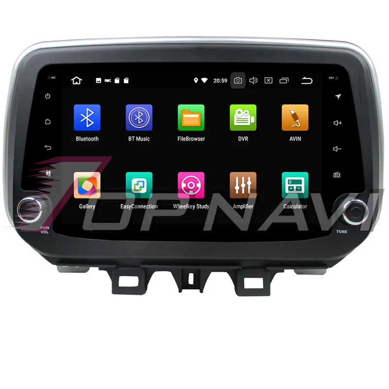 Автомобильный мультимедийный плеер Topnavi Android 8 0 стерео GPS навигация 2 Din без DVD для