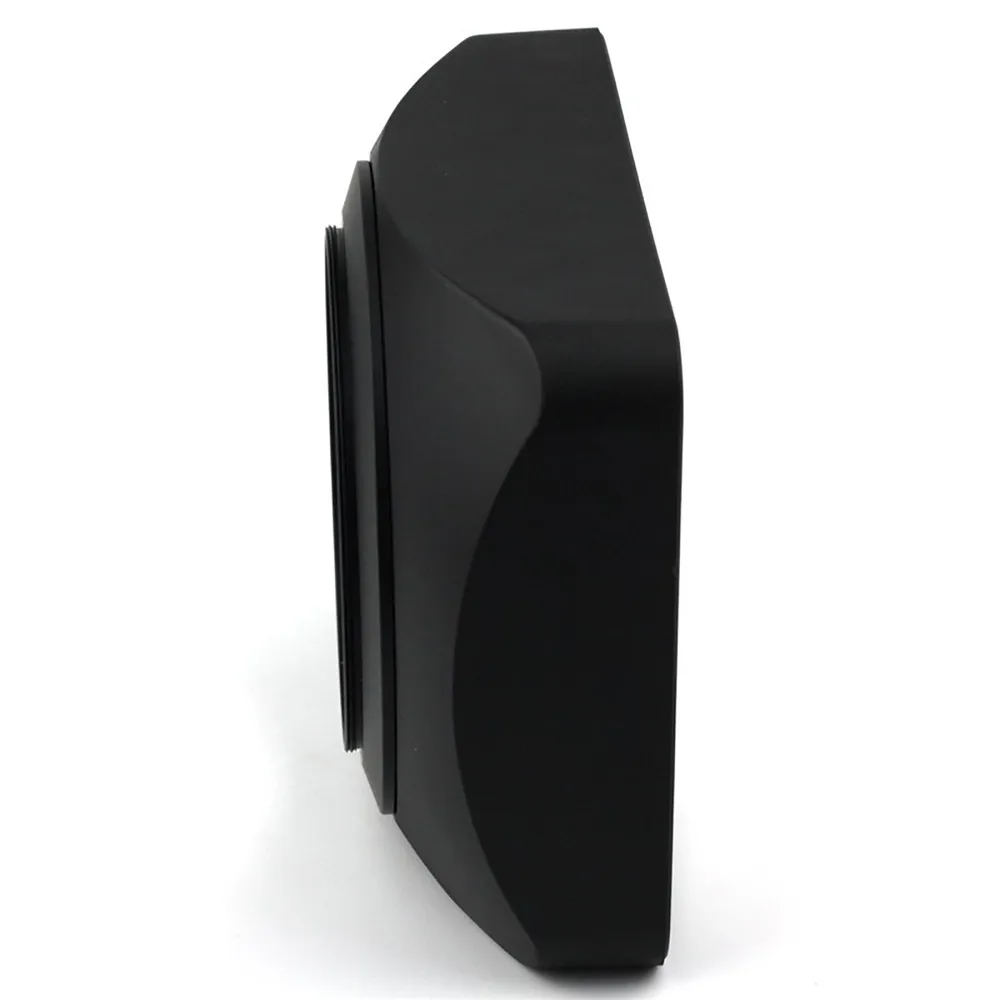 Черный квадратный объектив диаметром 77 мм для цифровой видеокамеры DSLR