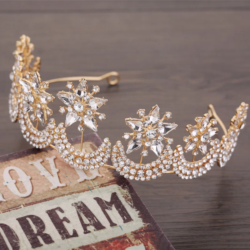 Модные Роскошные Свадебные короны тиары свет диадема тиара для Для женщин