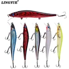 Новое поступление, 1 шт., жесткие рыболовные приманки в форме гольяна, искусственные приманки, 11,5 см14,5 г, 5 цветов, жесткие приманки, качественные профессиональные искусственные рыбные приманки