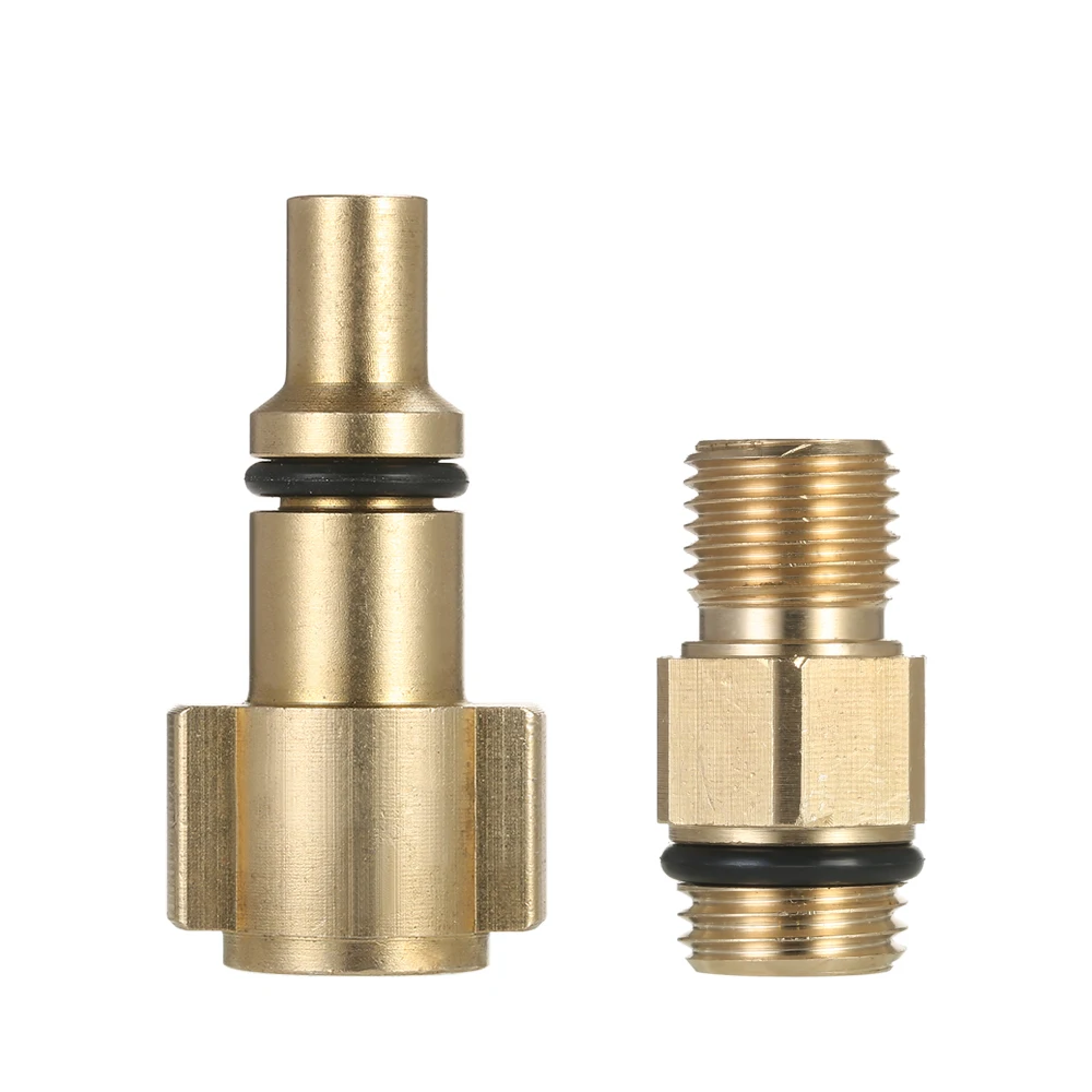 Регулируемая пенная насадка пенораспылитель для шлангов моек высокого давления