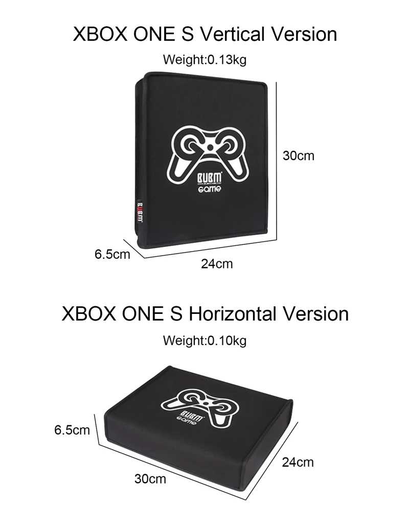 BUBM Пылезащитный чехол для xbox ONE S игры консоли/мягкий Водонепроницаемый гвардии чехол/Host посвящен Защитная крышка(по горизонтали, вертикальная