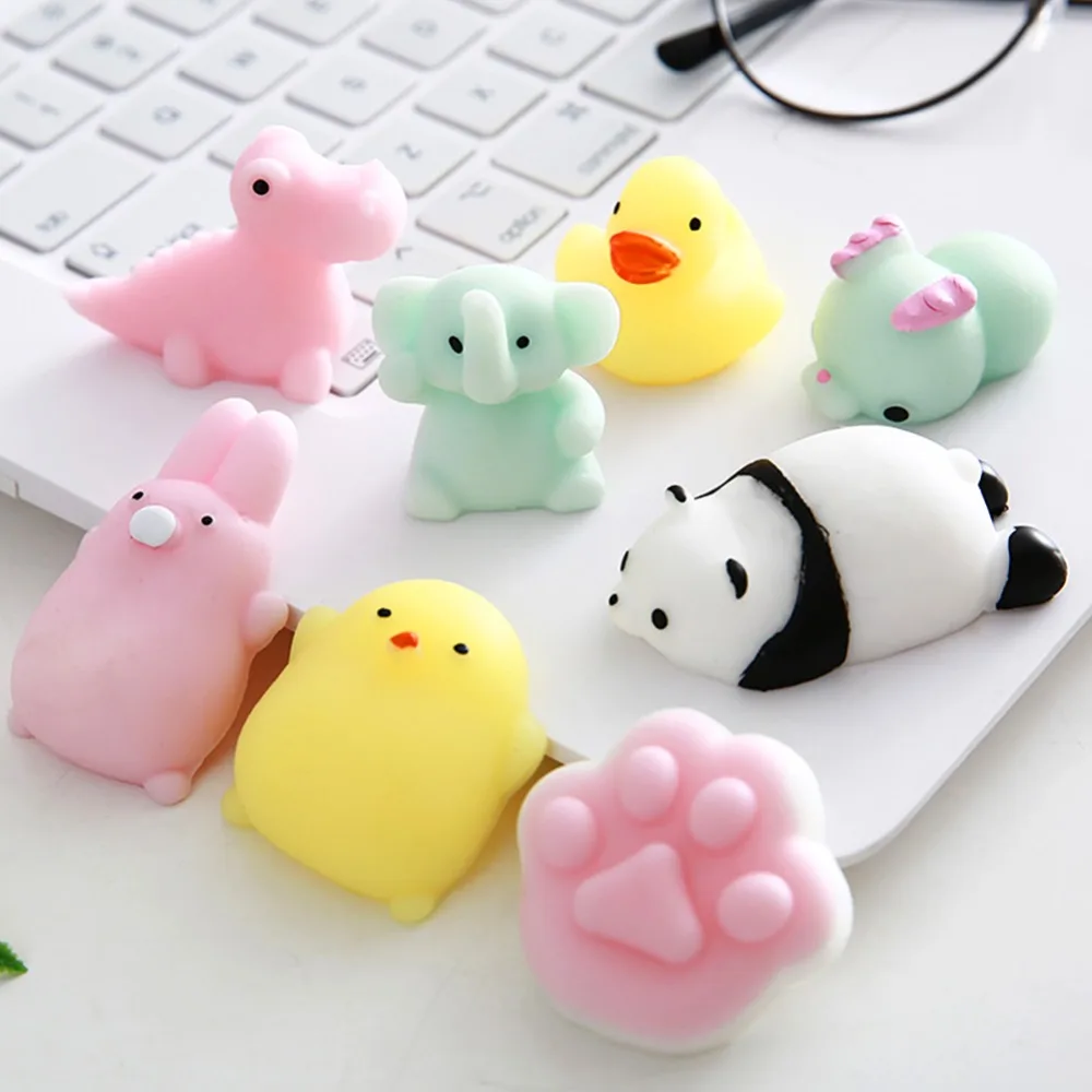 Мягкие милые игрушки мини Изменение цвета Kawaii анти-стресс облако/кошка/лиса
