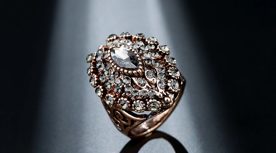 Kinel винтажные хрустальные цветы Висячие серьги для женщин этнические ювелирные изделия невесты античное золото цвет висячие серьги Arabesque Bijoux