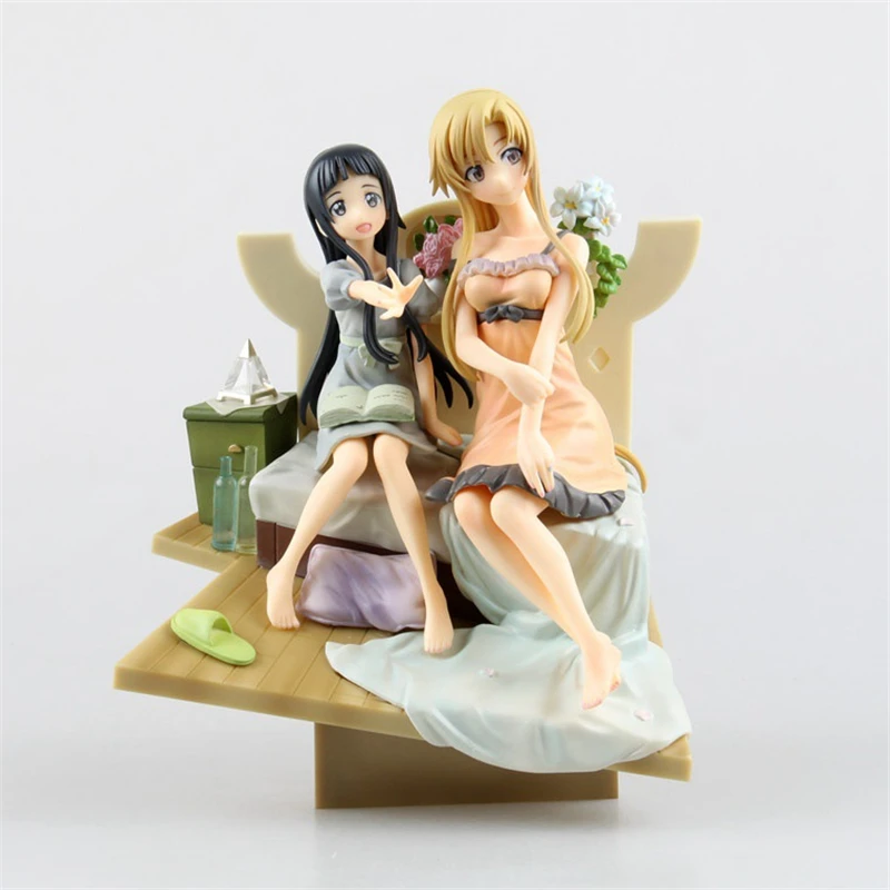 

Anime Sword Art Online Figurine Asuna & Yui 1/8 Scale Painted PVC Action Figure Statue Collectible Model Kids Toys Doll 21cm