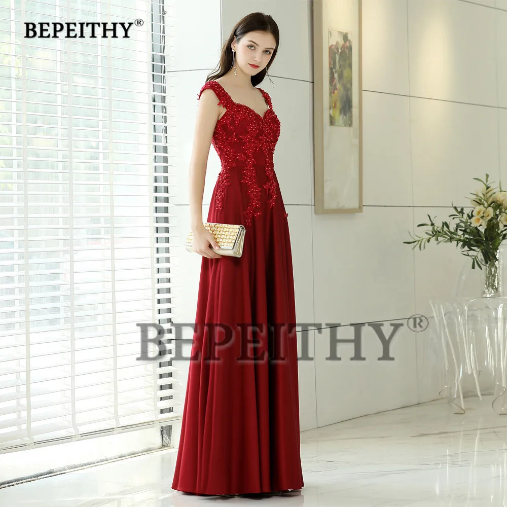 Длинное бордовое вечернее платье Vestidos Longo, элегантные вечерние платья с жемчугом, новое модное сексуальное платье с открытой спиной для выпускного вечера Abendkleider
