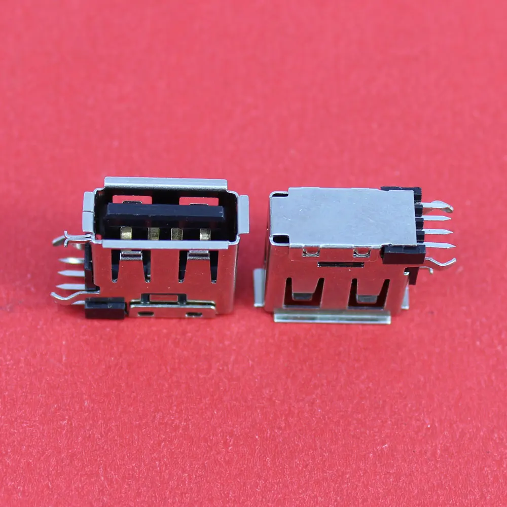 ChengHaoRan 1 шт. USB тип A короткий гнездовой разъем для сварки 90 градусов правый угол
