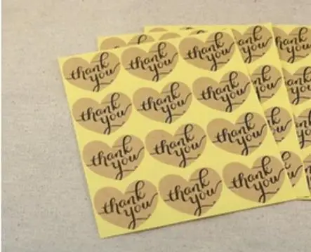 120 шт. этикетки-наклейки на День Благодарения | Дом и сад