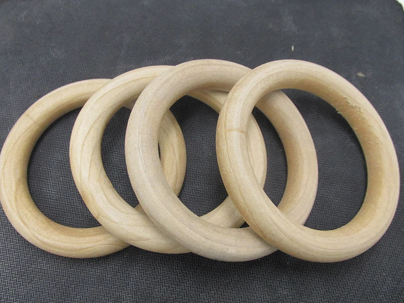 Бесплатная Доставка! 3-дюймовое кольцо для прорезывания зубов из натурального