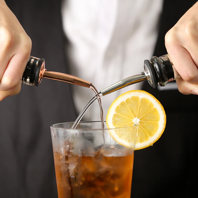 1 шт. насадка для бутылки вина из нержавеющей стали|Подносы коктейлей и закусок| |