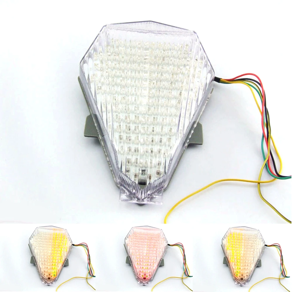 

Motorcycle LED Turn Signal Tail Light Taillight For YAMAHA R6 2006-2007