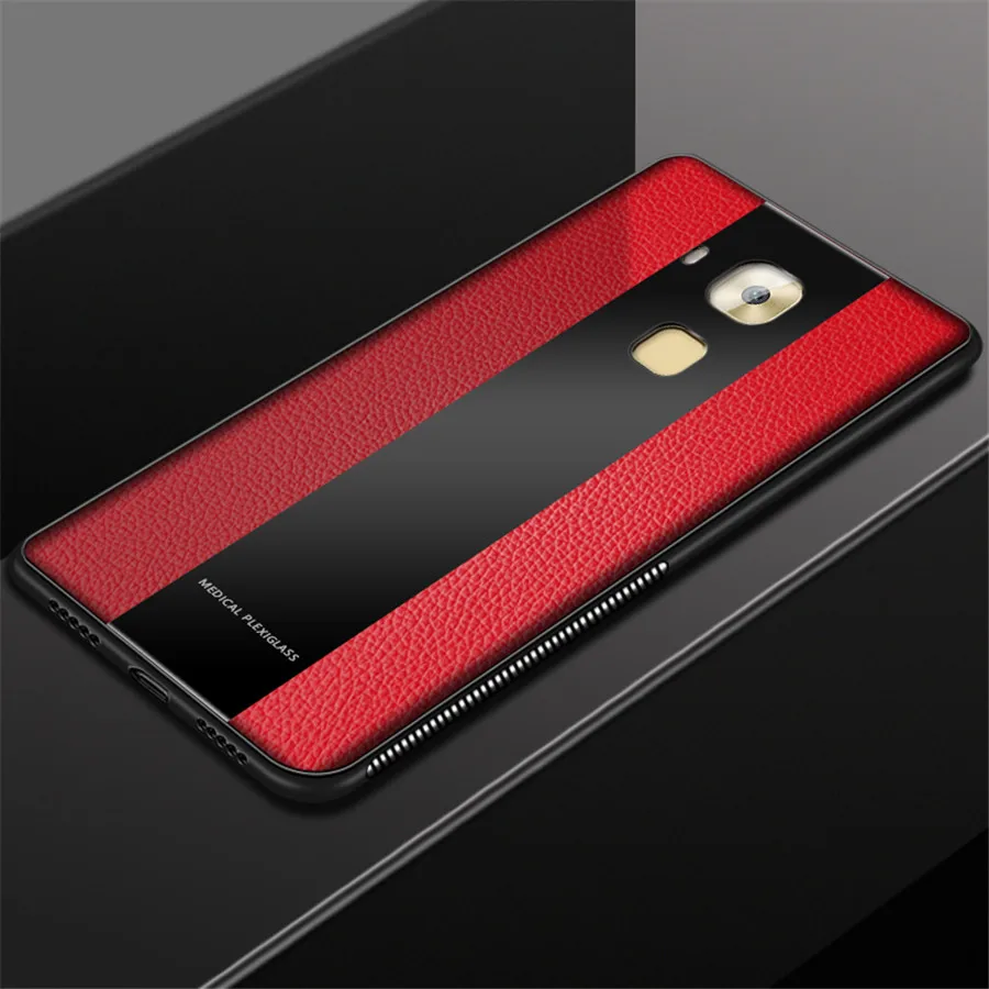 Роскошный чехол из мягкого ТПУ границы Стекло для телефона Huawei maimang 6