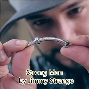 Сильный человек от Jimmy stranna магический трюк магии ментализма крупным планом