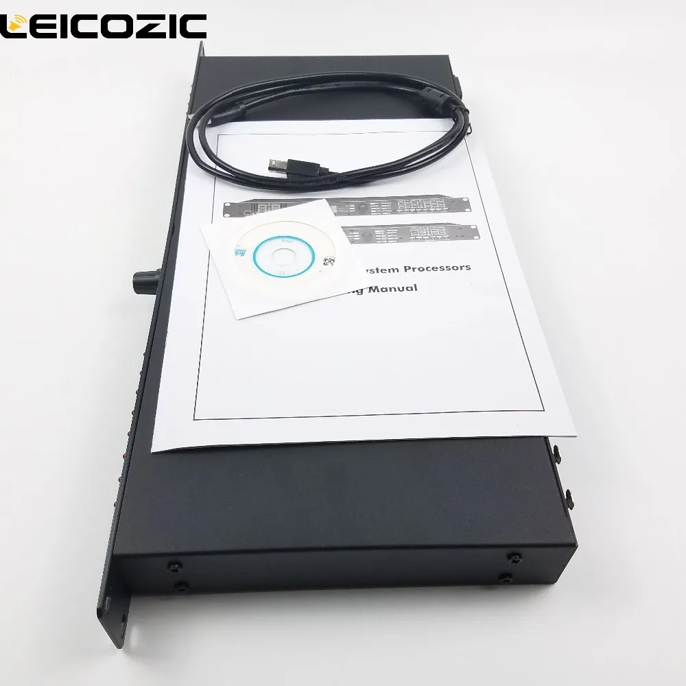 Leicozic 4in/8out 4.8SP Профессиональный цифровой процессор динамик управление pro аудио процессор protea pro сценическое аудио оборудование