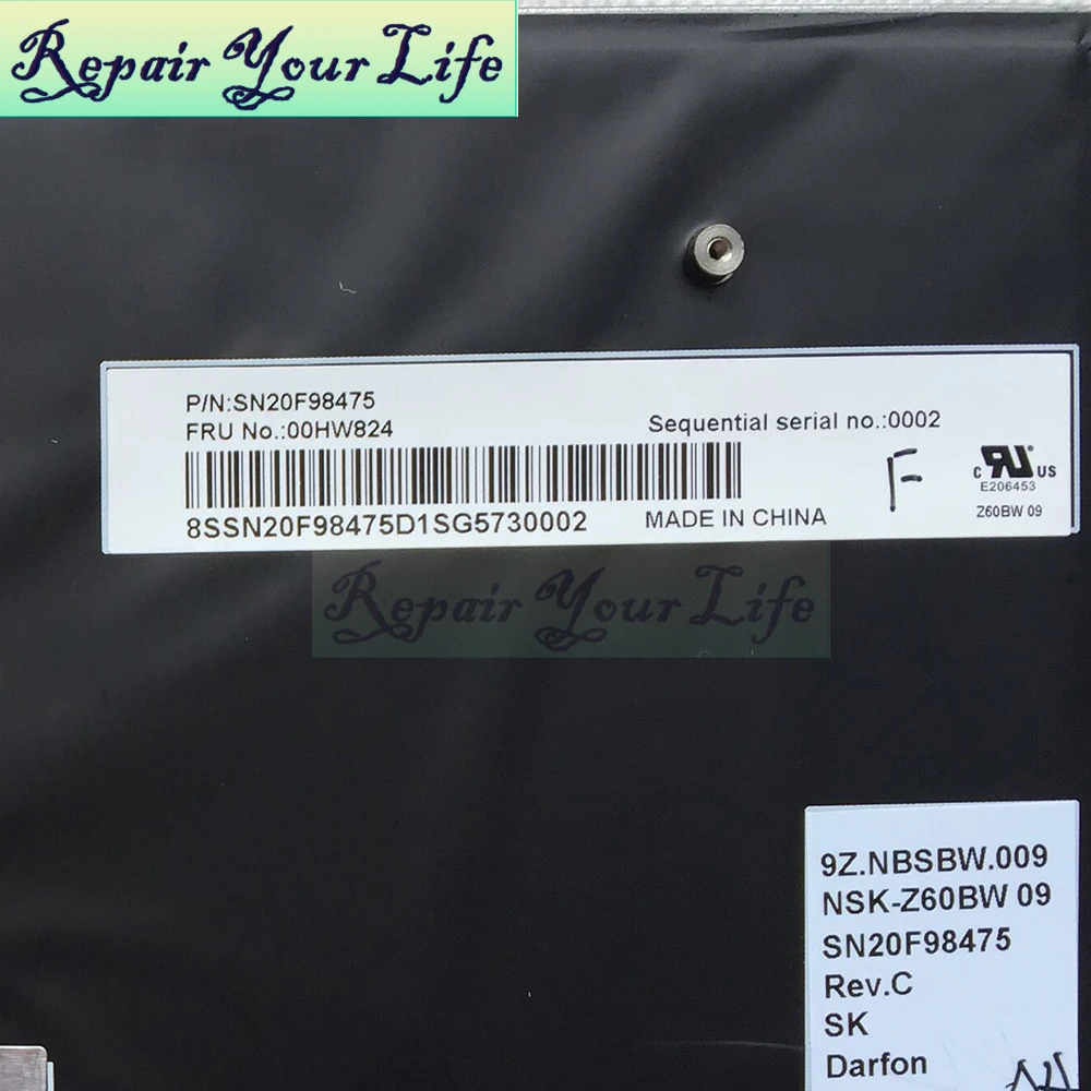 Ремонт You Life Клавиатура для ноутбука IBM LENOVO THINKPAD S3 YOGA 14 SK макет с подсветкой и